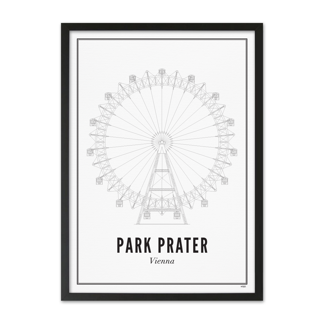 Poster of Vienna - Prater | WIJCK.